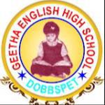 Geetha English High School logo