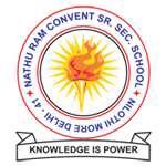 Nathu Ram Convent Senior Secondary School logo