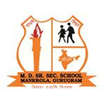 M.D. Senior Secondary School logo