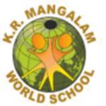 K.R. Mangalam World School logo