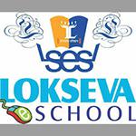 Lokseva e School logo