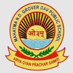 Mahatma N D Grover Dav Public School logo